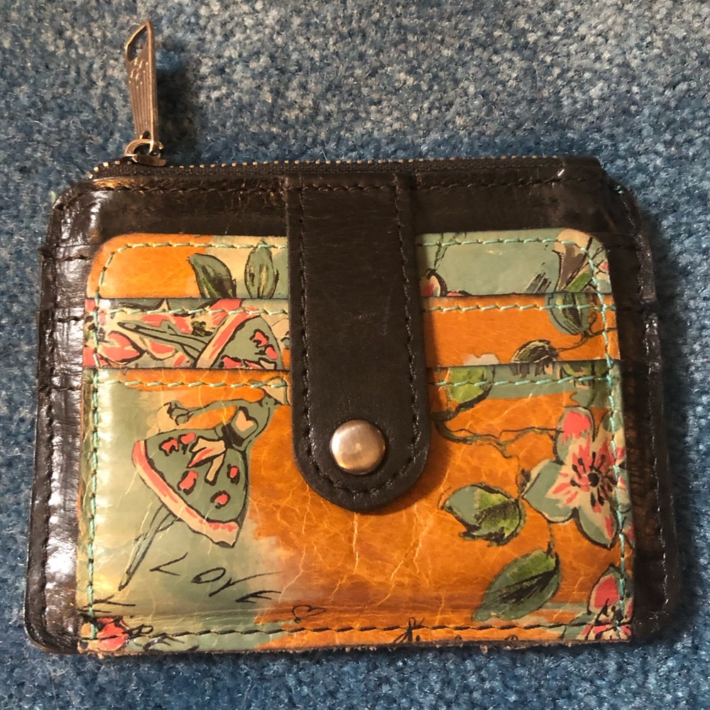 Patricia Nash Beautiful Girl Cassis Wallet
